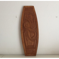 Wooden wall decoration panel